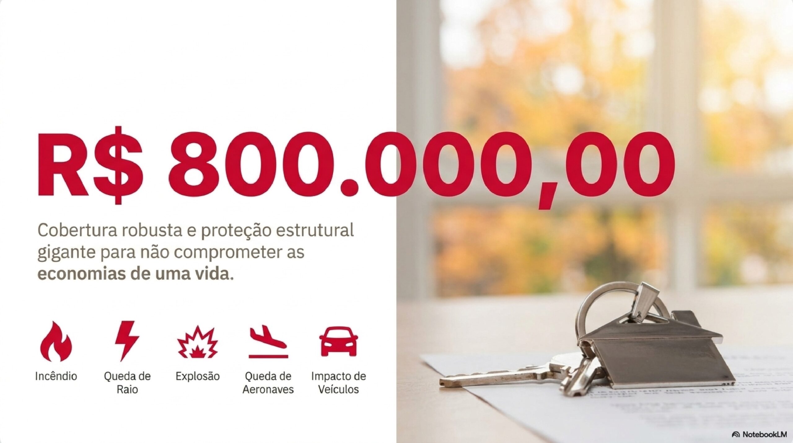Cobertura Estrutural de R$ 800.000